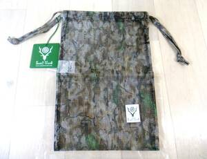 south2 west8/ストリングバッグ 小物入れ カラー　Horn camo NEEDLES NEPENTHES South2 West8 ENGINEERED GARMENTS