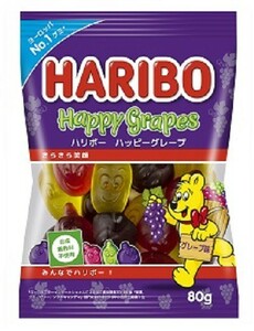 HARIBO ハリボー ハッピーグレープ 80g ×6袋