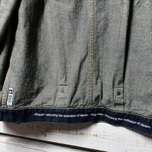 SIZE L SEQUEL DAMEGE DENIM JACKET INDIGO FRAGMENT DESIGN シークエル デニム ジャケット フラグメント デザイン Gジャン ジージャン_画像7