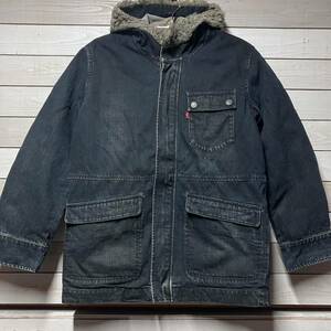 SIZE M LEVI’S DENIM JACKET 2in1 リーバイス デニム ジャケット INDIGO BLUE インディゴ ブルー