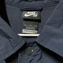 SIZE XL NIKE SB NYLON JACKET NAVY COACH ナイキ エスビー ナイロン コーチ ジャケット スケートボーディング スケボー_画像6