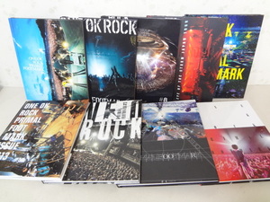 _ワンオクロック写真集9冊セット 付録カードつき ONE OK ROCK PRIMAL FOOTMARK 2013/3/4/5/6/7/8/9/10