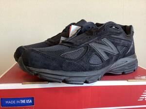 ☆★希少 新品 入手困難 new balance ニューバランス M990BB4 トリプルブラック US8 26cm Dワイズ ☆★