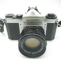 ASAHI PENTAX / アサヒペンタックス カメラ SV / レンズ Super-Takumar 1:1.8 55mm 【 ジャンク品 】_画像2