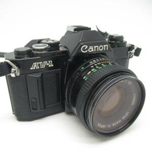 Canon / キャノン AV-1 カメラ / レンズ FD 50ｍｍ 1:1.8 【 ジャンク品 】