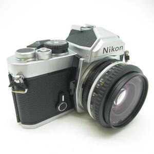 Nikon ニコン FM カメラ 3435033 シャッターOK / NIKKOR 50ｍｍ 1:1.8【 ジャンク品 】