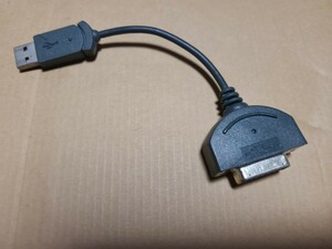 【中古】 microsoft SideWinder 15pin ゲームポート USB変換コネクタ 純正 アダプタ マイクロソフト サイドワインダー ジョイスティック