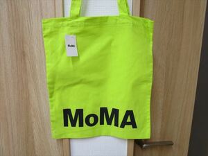 ★新品未使用★ＭＯＭＡ（モマ）クリス　オフィリ メッセージトートバッグ（change is not indecision）ニューヨーク近代美術館　黄N83　