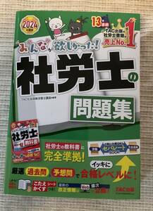 ■裁断済み 2024年度版　みんなが欲しかった！　社労士の問題集 社会保険労務士■