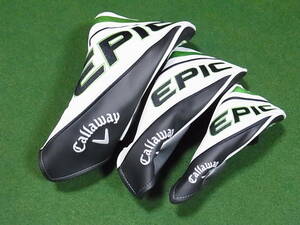 新品未使用品！ Callaway EPIC ヘッドカバー ドライバー、フェアウェイウッド、ユーティリティ ３点セット キャロウェイ エピック