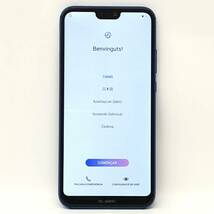 【1円スタート】HUAWEI P20 lite クラインブルー 判定〇 Y!mobile ワイモバイル SIMフリー端末 4G スマホ ファーウェイ CE0_画像2