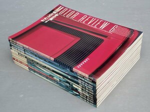 【自動車雑誌】モーターレビュー〈創刊号（1988年6月号）～1989年8月号の内12冊セット/抜けあり〉◆有朋社◆スーパーカー/花岡弘明/他