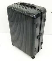 RIMOWA スーツケース Essential Lite 59L グロスブラック 4輪 4-7泊 トランク キャリケース キャリーバッグ エッセンシャルライト リモワ_画像1