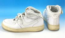 ナイキ エアフォース1 ミッド 28cm ホワイト 315123-111 AF-1 '82 NIKE AIR FORCE 1 白 スニーカー バッシュ シューズ 靴_画像2