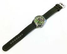動作品 電池交換済み KENTEX 腕時計 JGSDF ミリタリー RANGER 陸上自衛隊 緑文字盤 迷彩 メンズ コレクション ケンテックス_画像2