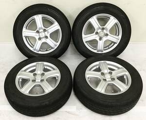 4本セット 14×5.5J 4H 100 14インチ アルミホイール SIBILLA RR/タイヤ 175/70R14 トヨタ シエンタ