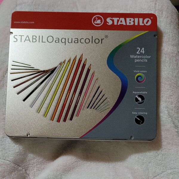 水彩色鉛筆 スタビロ STABILO 24色