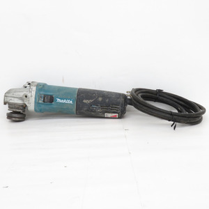 makita マキタ 100V 150mm 電子ディスクグラインダ スライドスイッチ ホイールカバーカバー欠品 9566CV 中古