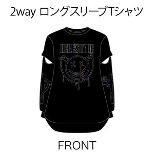 HYDE/プリントTシャツ/バンドTシャツ/スマイル/ハイデビル/黒/L/ツアー/グッズ/レア/貴重/