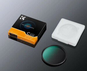 未使用品 K&F Concept 77mm black diffusion filter （ブラックミストフィルター1/4 ）ソフト効果 コントラスト調整用 レンズフィルター