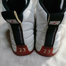 NIKE AIRJORDAN XII OG cherry(1997) 26㎝ ホワイト／バーシティレッド／ブラック_画像6