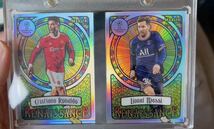 topps2022 merlin chrome uefa Lionel Messi Cristiano Ronaldo 2枚_画像2