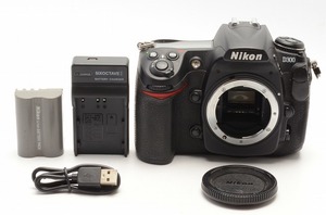 ●１円スタート！●ニコン Nikon D300 デジタル一眼レフボディ【 美品 】★高速連続撮影★＜充電周辺機器＞②11YT9655