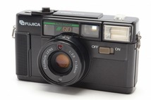 【 美品 】フジカ FUJICA AUTO-7 QD FUJINON 38mm F2.8 単焦点レンズ搭載★シャッターOK★日付,時間設定/自撮り/背景ボケ写真/T9709_画像1