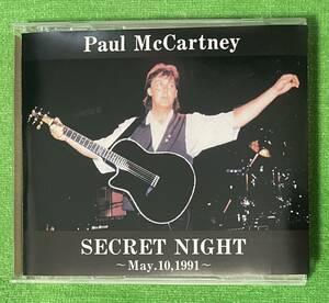 【ワンコインから】Paul McCartney ポール・マッカートニーさん【unplugged & plugged】Secret Night May 10, 1991【2枚組CD】*ケース交換*