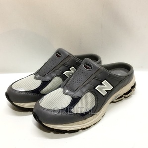 代官山)New Balance ニューバランス M2002RMJ ミュールサンダル グレー サイズ26.5cmの画像1