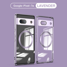 Google Pixel 7A 用 ケース MagSafe対応 クリア ピクセル 7A ケース アイフォン カバー スマホケース TPU 透明 薄型 軽量_画像9