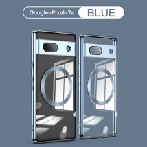 Google Pixel 7A 用 ケース MagSafe対応 クリア ピクセル 7A ケース アイフォン カバー スマホケース TPU 透明 薄型 軽量_画像10