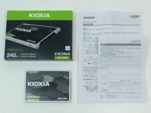 ●KIOXIA EXCERIA SSD 240GB SSD-CK240S/N 2.5インチ 7mm SATA 国産BiCS FLASH TLC 3D NAND