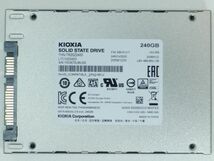 ●KIOXIA EXCERIA SSD 240GB SSD-CK240S/N 2.5インチ 7mm SATA 国産BiCS FLASH TLC 3D NAND_画像2