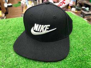 ○J8076 NIKE キャップ ナイキ 帽子 ロゴ　s/mサイズ○