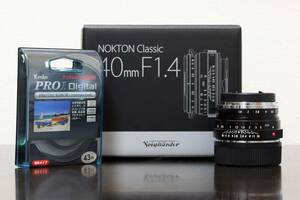 フォクトレンダー NOKTON classic 40mm F1.4 MC VM