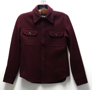 FIDELITY フィデリティ CPO JACKET シャツ ジャケット サイズS ウール USA製