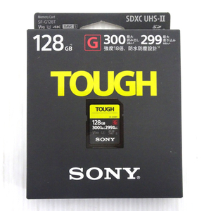 未開封品!! SONY ソニー TOUGH SDXCカード UHS-II 128GB SF-G128T