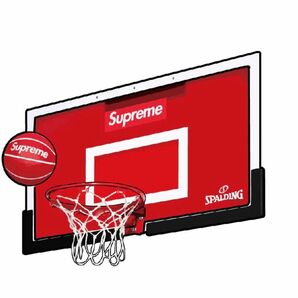 Supreme x Spalding Mini Basketball Hoop "Red"