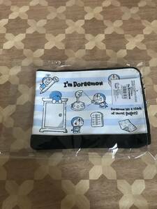 未使用品 SANRIO サンリオオリジナル　i'm doraemon　D4387 DR2Pフラットポーチひみつ 2310m149