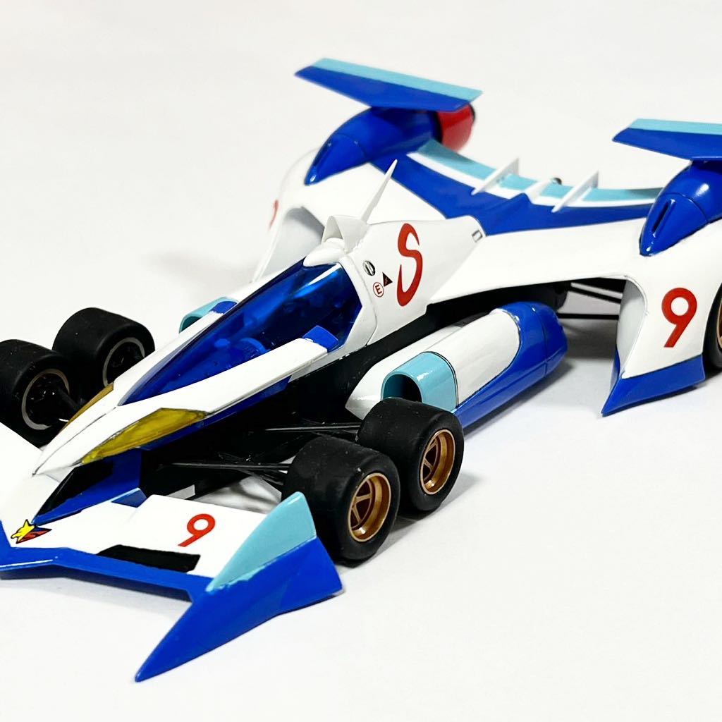 Aoshima Future GPX Cyber Formula SAGA ν Asurada AKF-0 Новая Asurada завершена, полностью покрашена, игрушка, игра, Пластиковые модели, другие