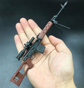 1/6 ミニチュア SVD ドラグノフ狙撃銃☆