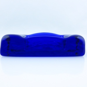 Boda/ボダ Erik Hoglund/エリックホグラン アッシュトレイ 長方形 ブルー さかな 10.0cm×4.9cm ブランドシール付きの画像2