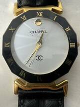 ◆CHANEL クリスタル １２面カット クォーツ 腕時計 レディース 稼動品◆_画像2