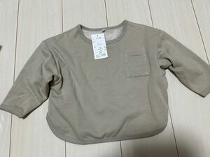 長袖Tシャツ　男の子　裏起毛