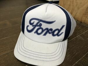 フォード ford メッシュキャップ 帽子 USA ビンテージ 当時 hotrod ホットロッド 40s 50s 60s 