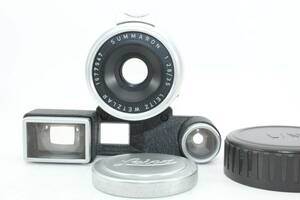 ☆ライカ　LEICA　ズマロン（1677947） Leica SUMMARON 35mm F2.8 GERMANY　メガネ付