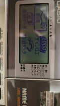 CASIO ラベルライター ネームランド_画像10