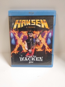 A-0785 secondhand goods *Blu-ray HANSEN &FRIENDS Thank You WACKEN LIVE abroad record 