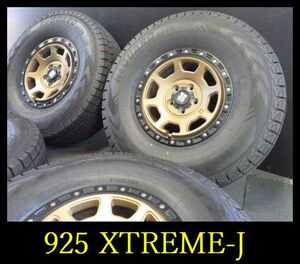 ホ冬【925】XTREME-J XJ03〇17x8J 5穴 PCD127 +38 2021年製 YOKOHAMA G075 315/70R17 121/118 4本 JK/JLラングラ―